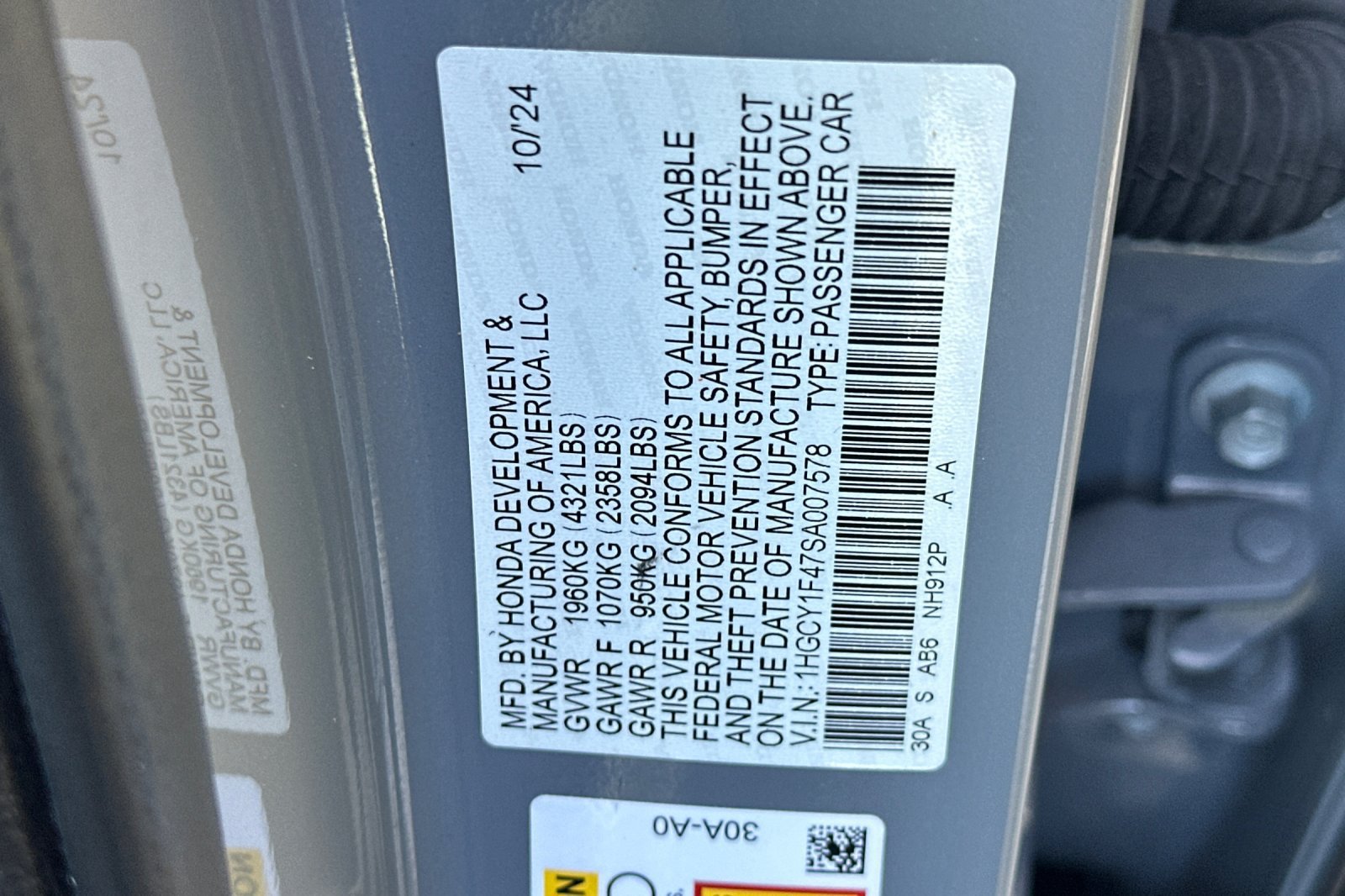 Used 2025 Honda Accord SE image 26