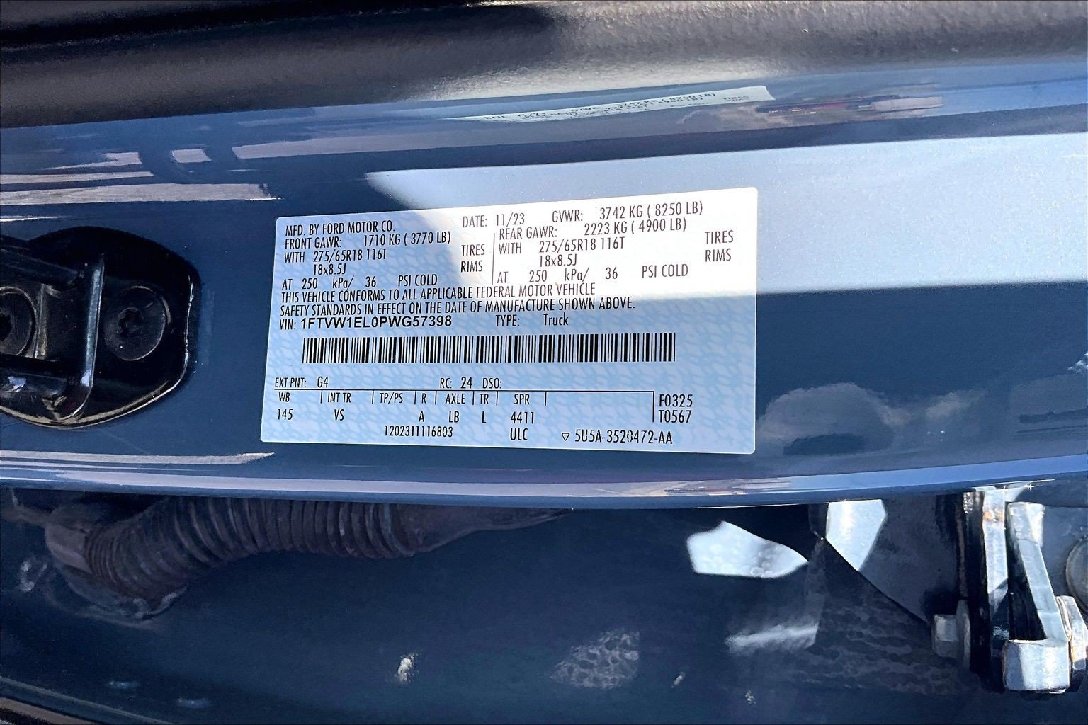 Used 2023 Ford F150 Lightning Pro AWD/4WD image 34