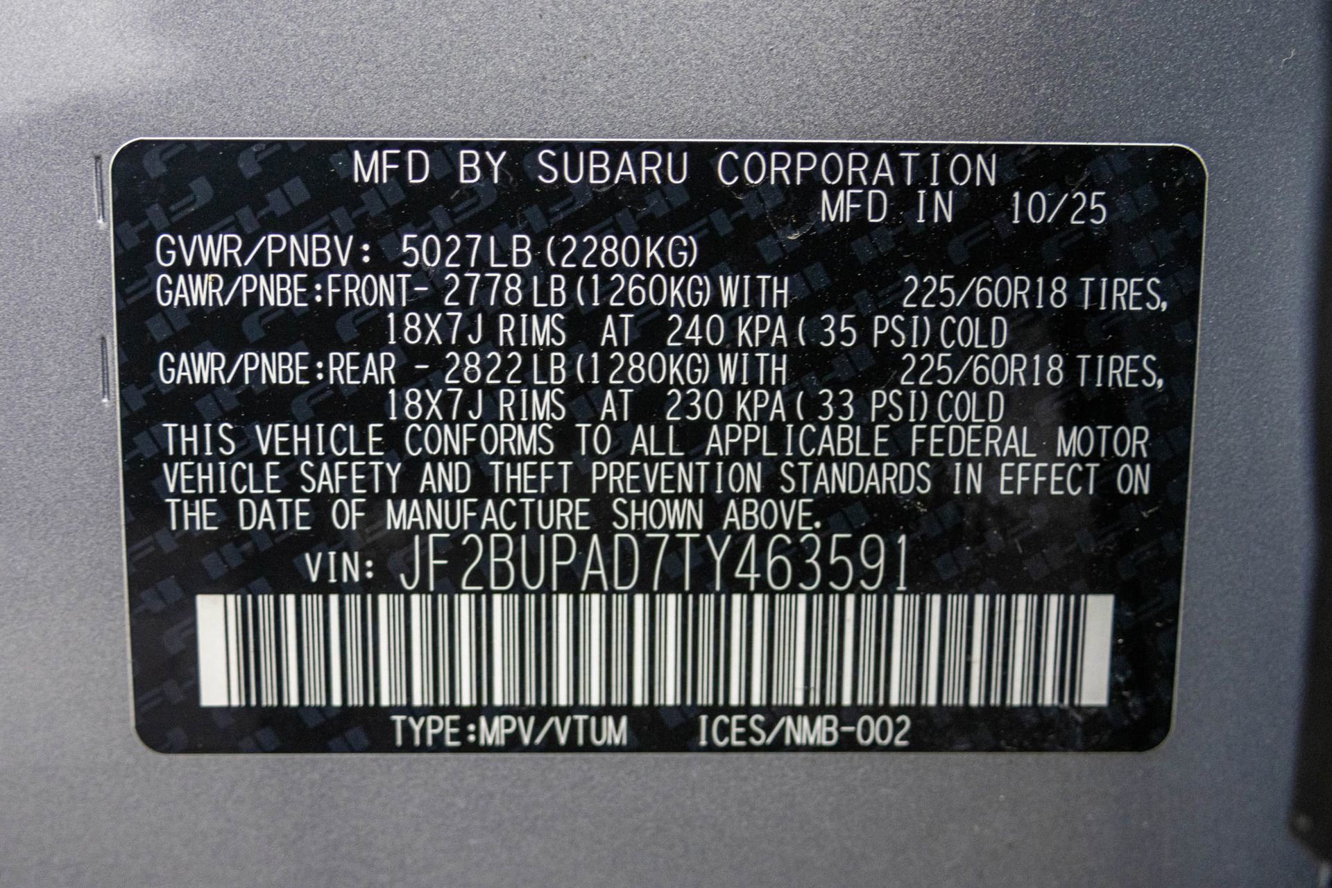 Used 2026 Subaru Outback Premium image 52