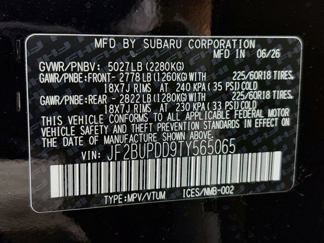 New 2026 Subaru Outback Limited AWD/4WD image 33