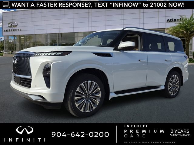 New 2026 INFINITI QX80 Luxe w/ Cargo Package