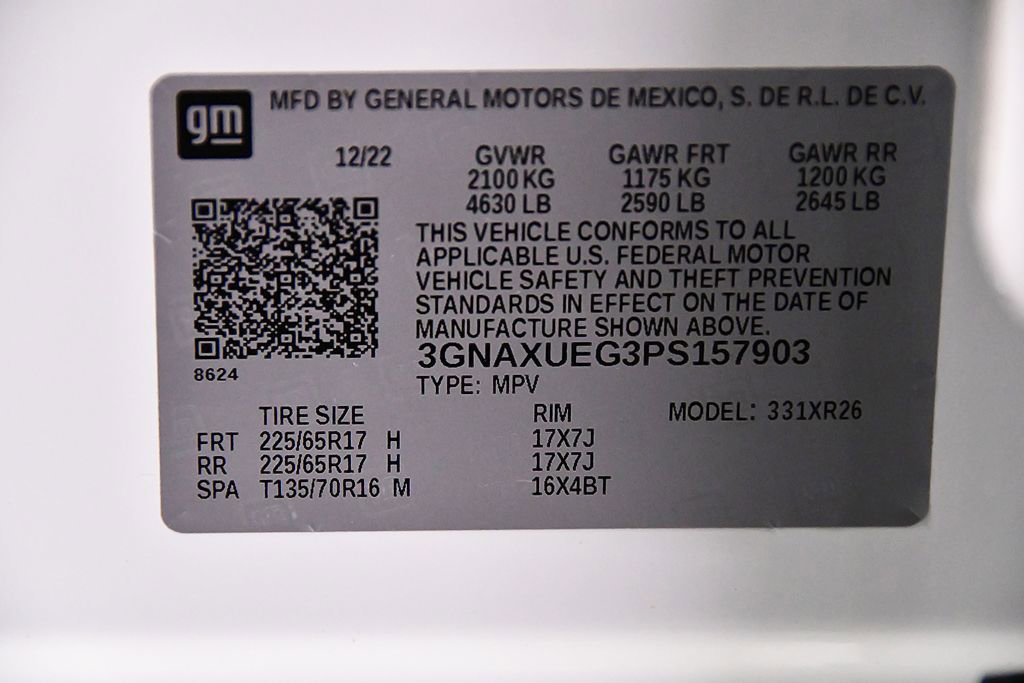 Used 2023 Chevrolet Equinox LT AWD/4WD image 14