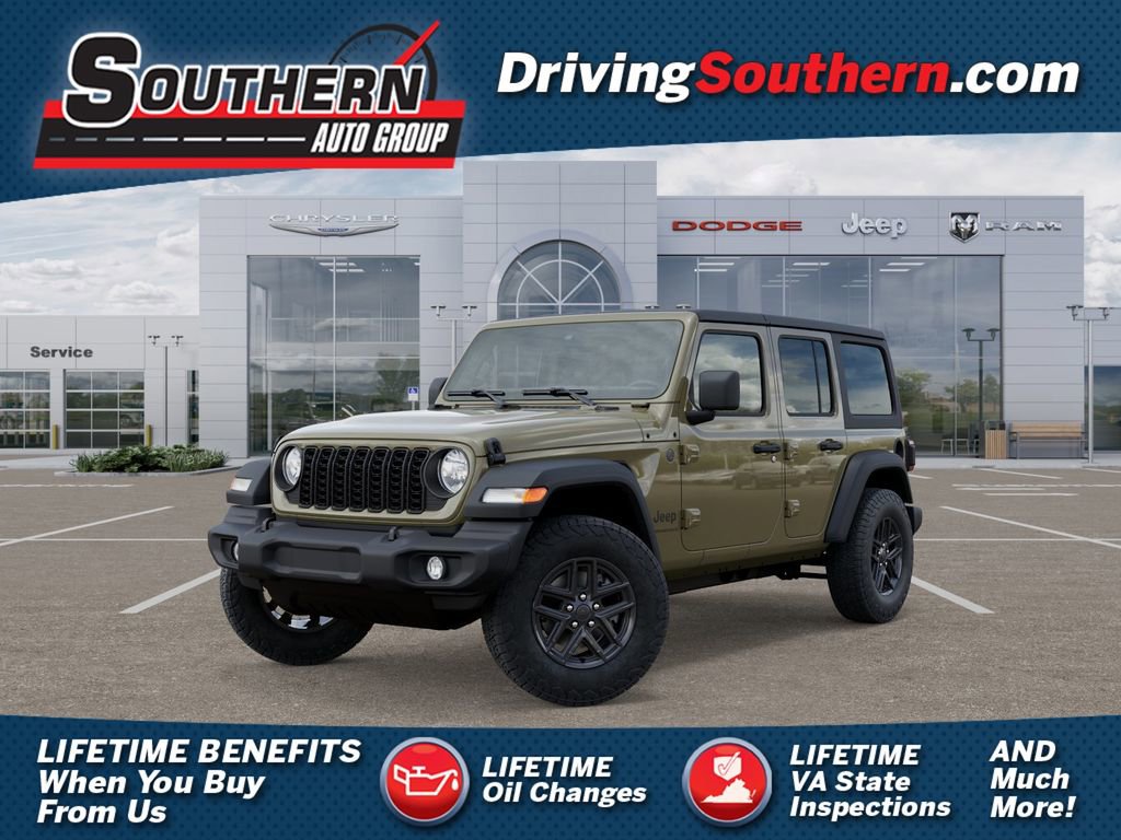 New 2025 Jeep Wrangler Sport S