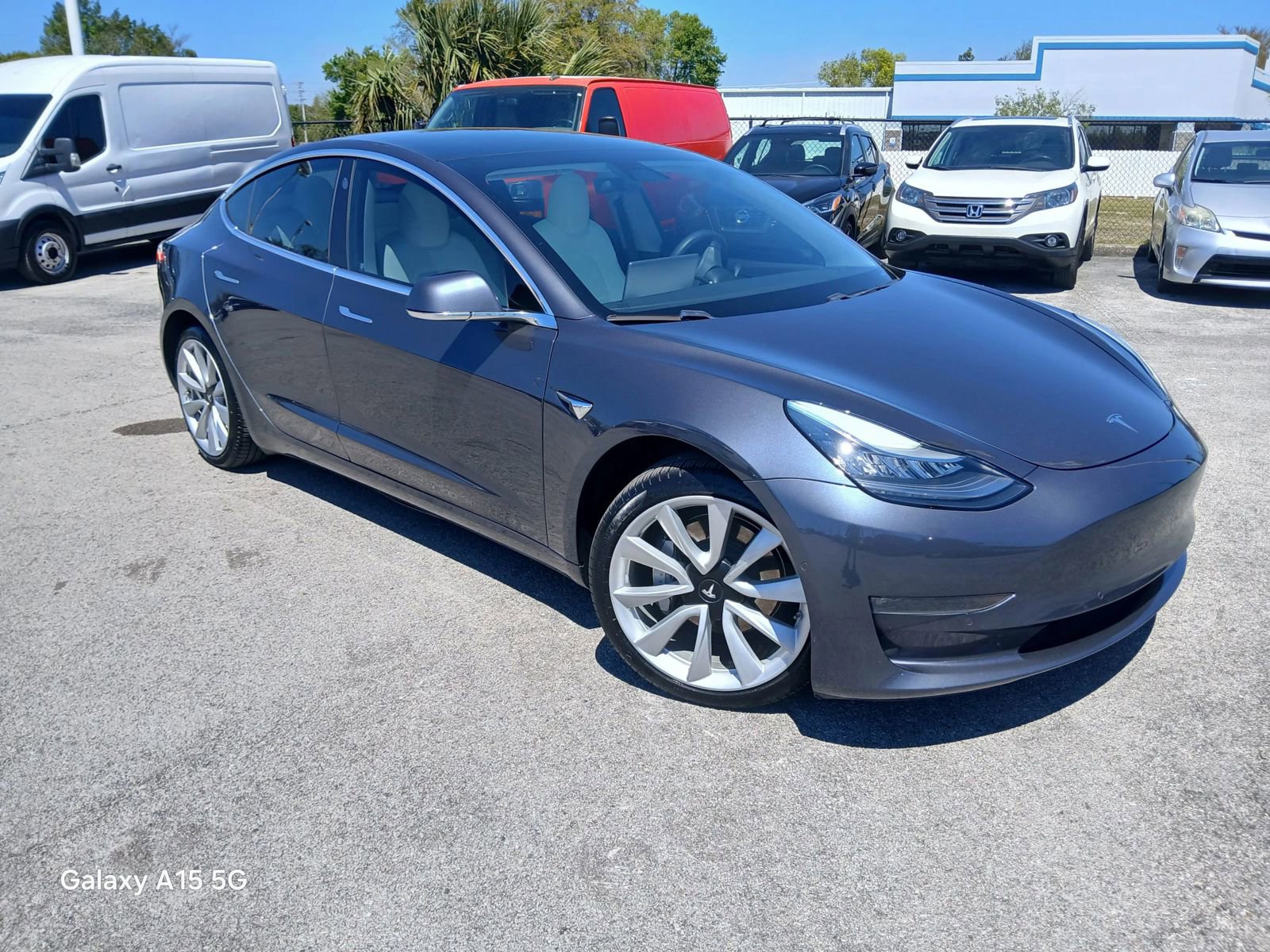 Used 2019 Tesla Model 3 Long Range AWD/4WD image 1