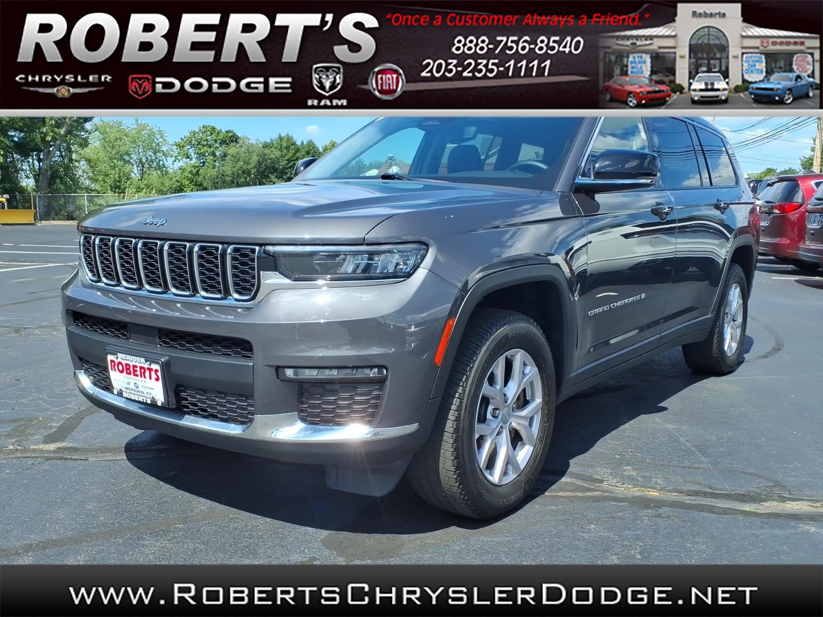 Certified 2021 Jeep Grand Cherokee L Limited AWD/4WD image 1