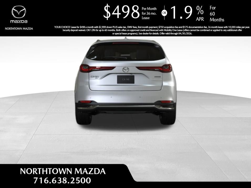 New 2026 MAZDA CX-90 3.3 Turbo w/ Premium Plus Pkg AWD/4WD image 6