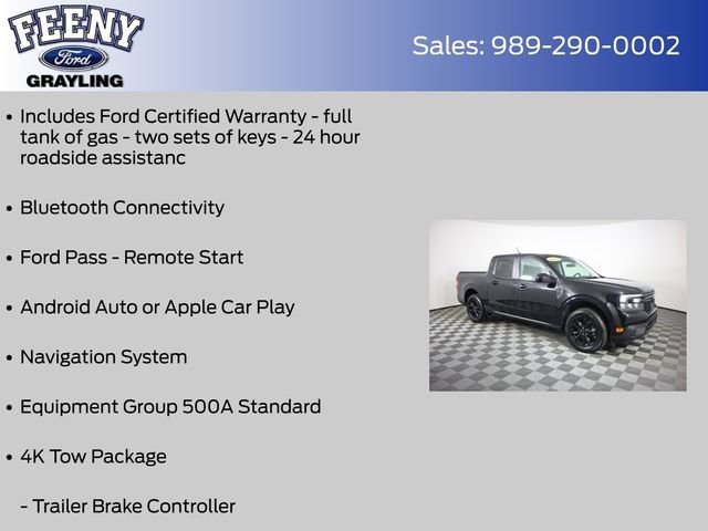 Used 2024 Ford Maverick Lariat w/ Black Appearance Package image 8