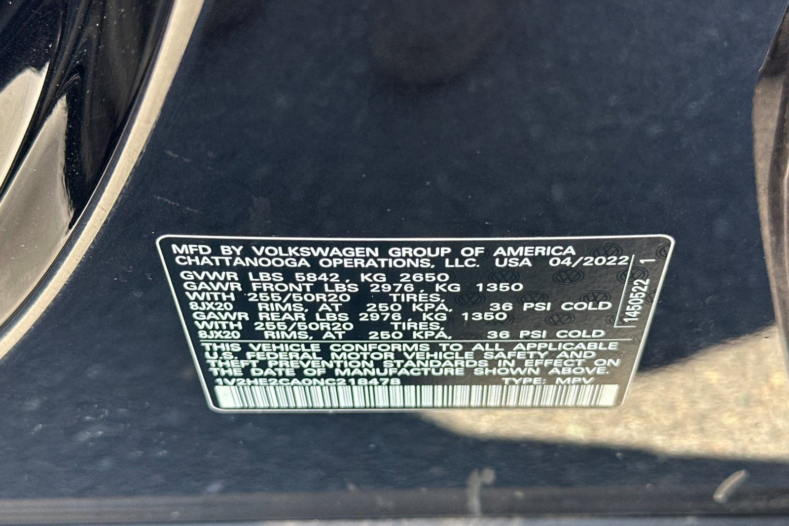 Used 2022 Volkswagen Atlas Cross Sport SE AWD/4WD image 29