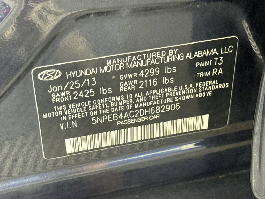 Used 2013 Hyundai Sonata GLS w/ Popular Equipment Pkg FWD image 29