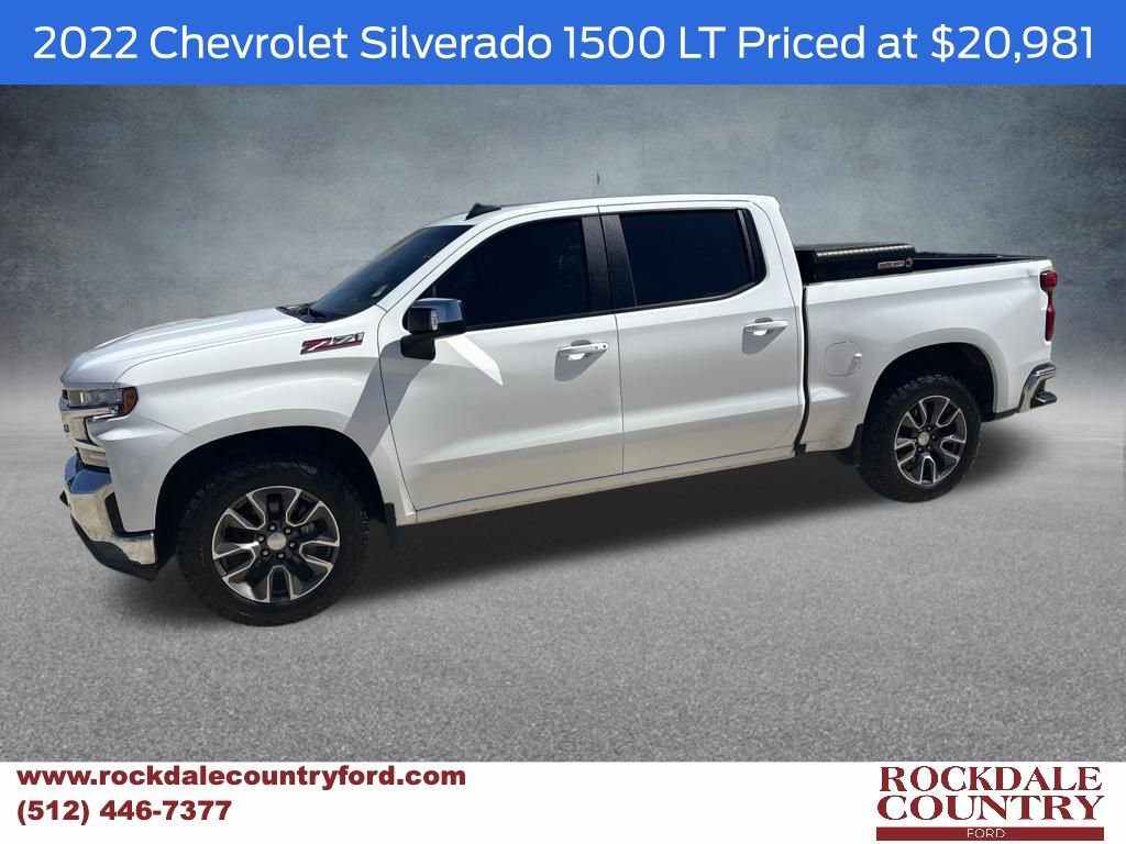 Used 2022 Chevrolet Silverado 1500 LT