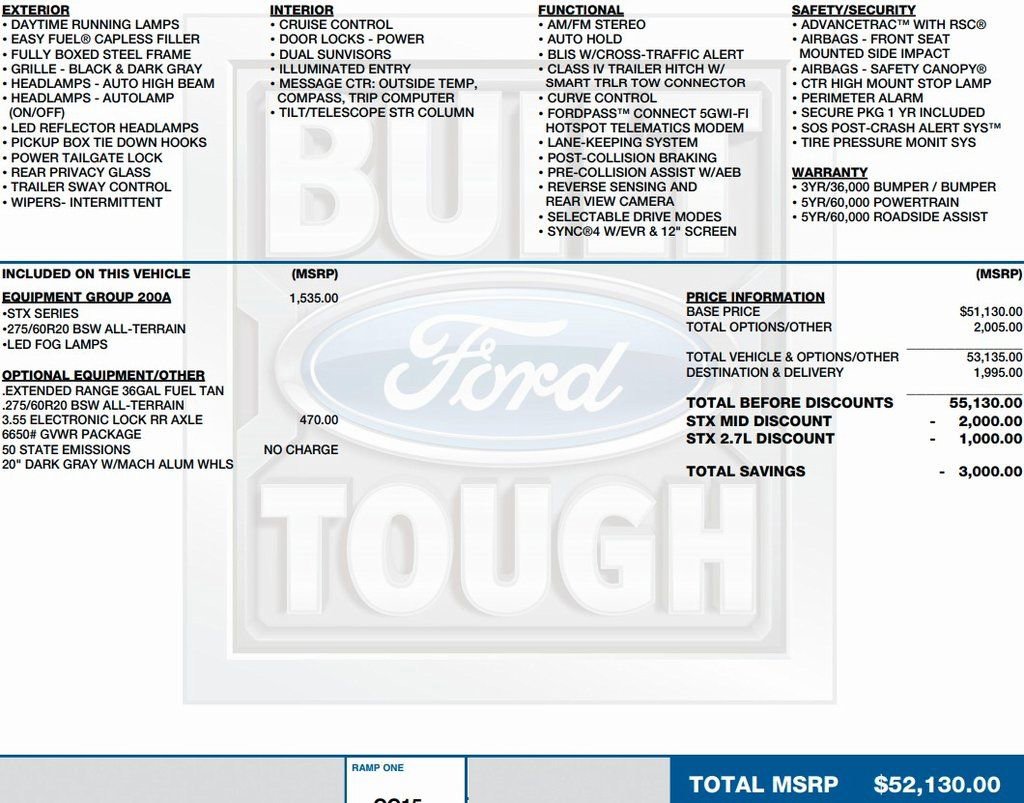 Certified 2025 Ford F150 STX w/ Equipment Group 200A image 2