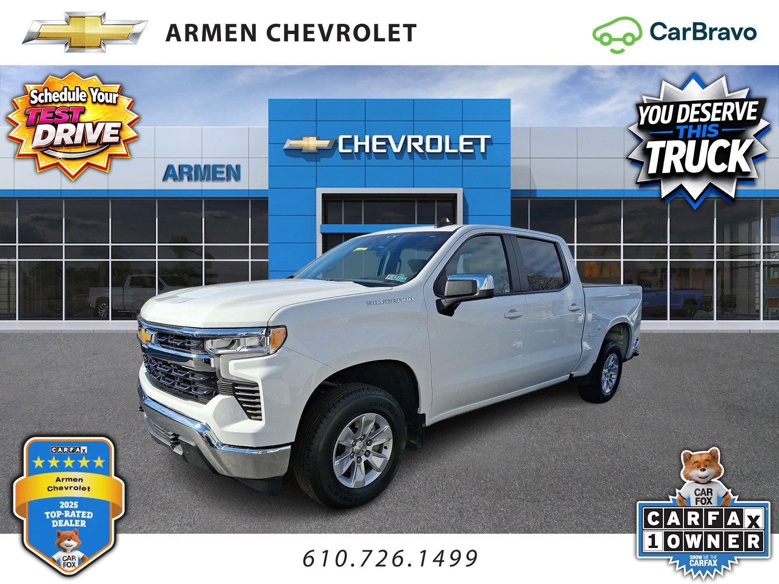 Certified 2025 Chevrolet Silverado 1500 LT image 1