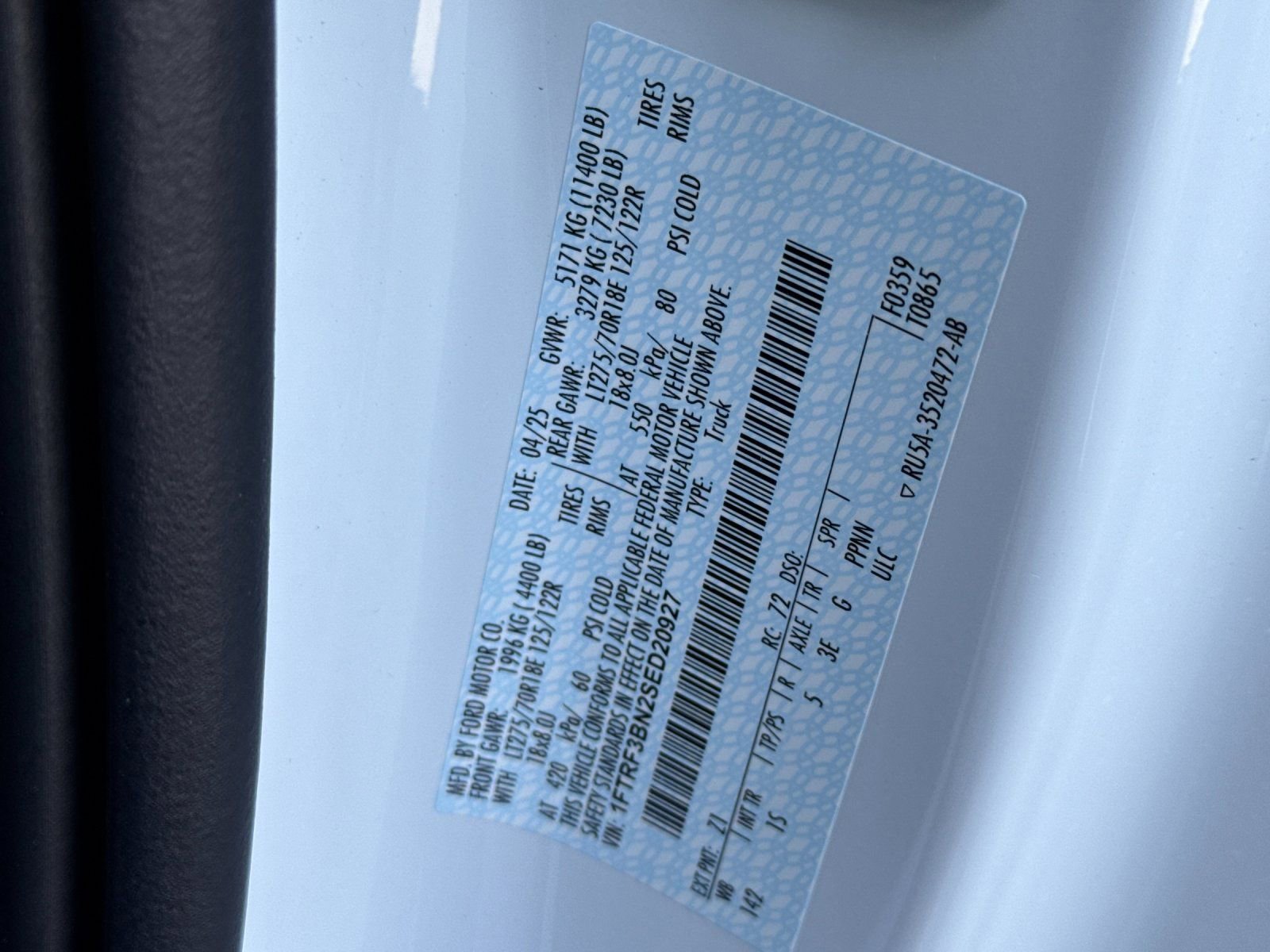 New 2025 Ford F350 XL w/ STX Appearance Package image 30