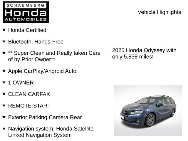 Certified 2025 Honda Odyssey Touring image 14