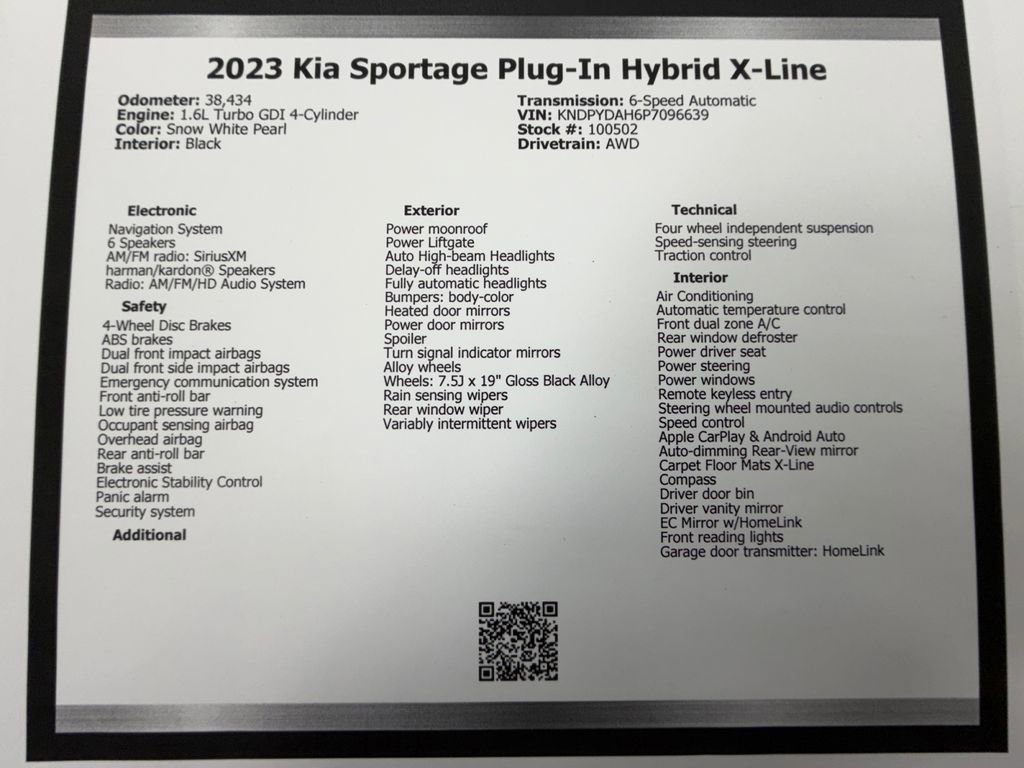 Used 2023 Kia Sportage X-Line AWD/4WD image 48