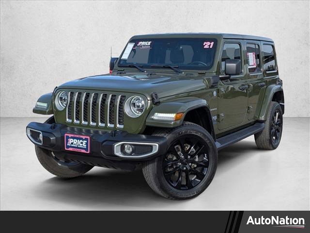 Used 2021 Jeep Wrangler Unlimited Sahara w/ Cold Weather Group image 1