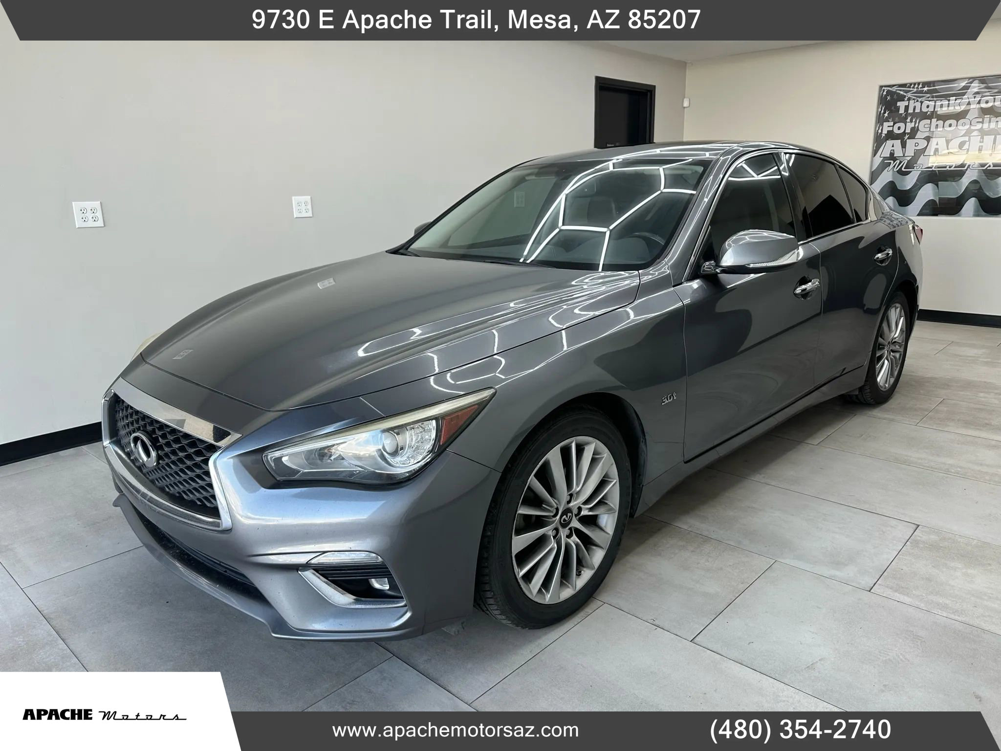 Used 2018 INFINITI Q50 Luxe