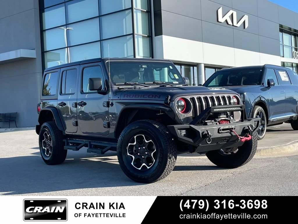 Used 2023 Jeep Wrangler Unlimited Rubicon w/ Cold Weather Group AWD/4WD image 1