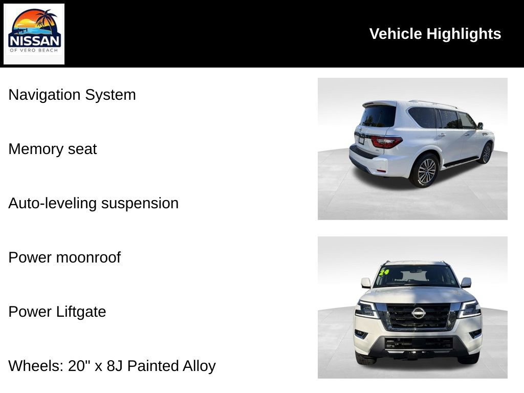 Used 2024 Nissan Armada SL w/ Captain's Chairs Package image 19