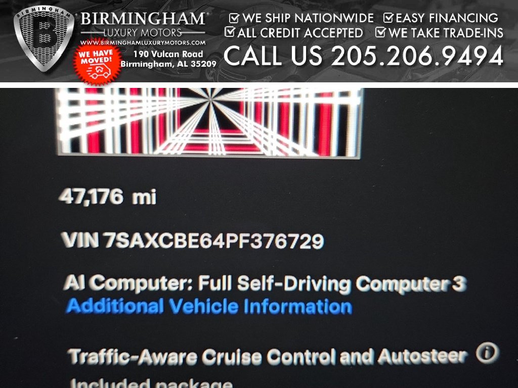Used 2023 Tesla Model X Plaid AWD/4WD image 2