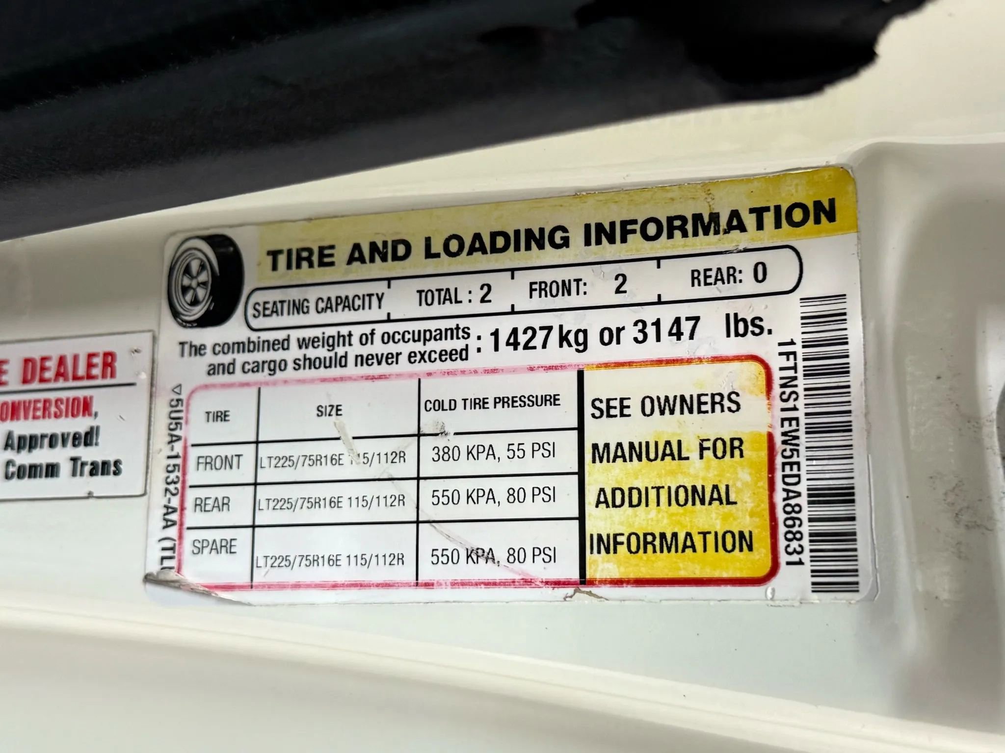 Used 2014 Ford E-150 and Econoline 150 Extended Van 3D image 44