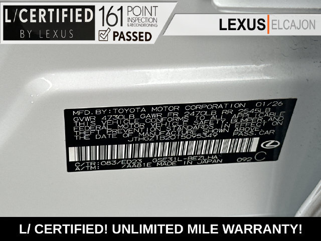 Certified 2026 Lexus IS 350 F Sport RWD image 37