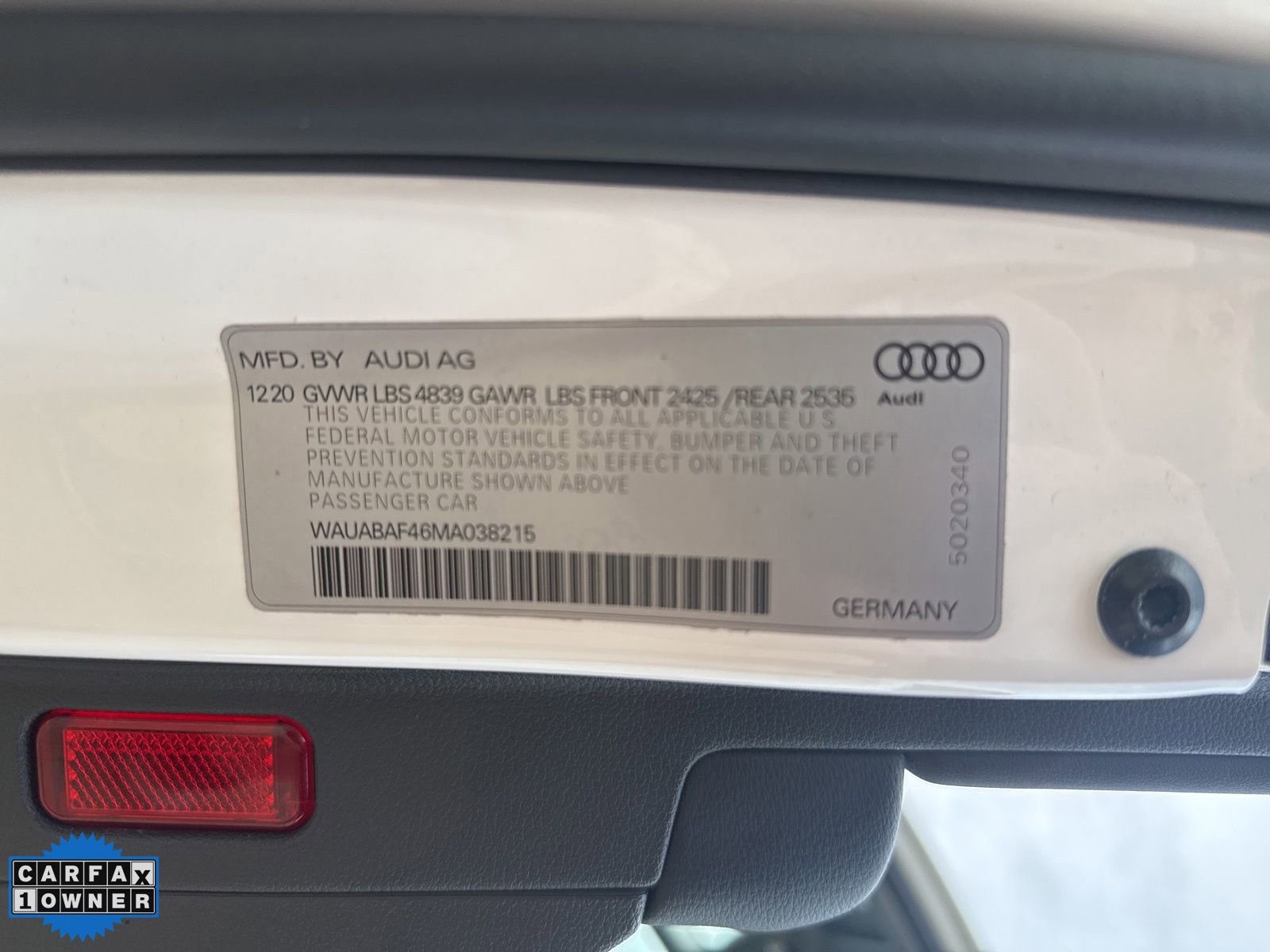Used 2021 Audi A4 2.0T Premium w/ Convenience Package AWD/4WD image 10