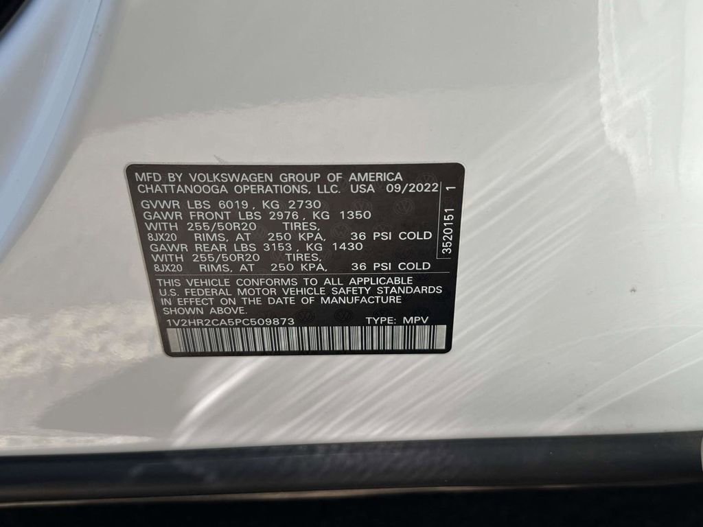 Used 2023 Volkswagen Atlas SE AWD/4WD image 27