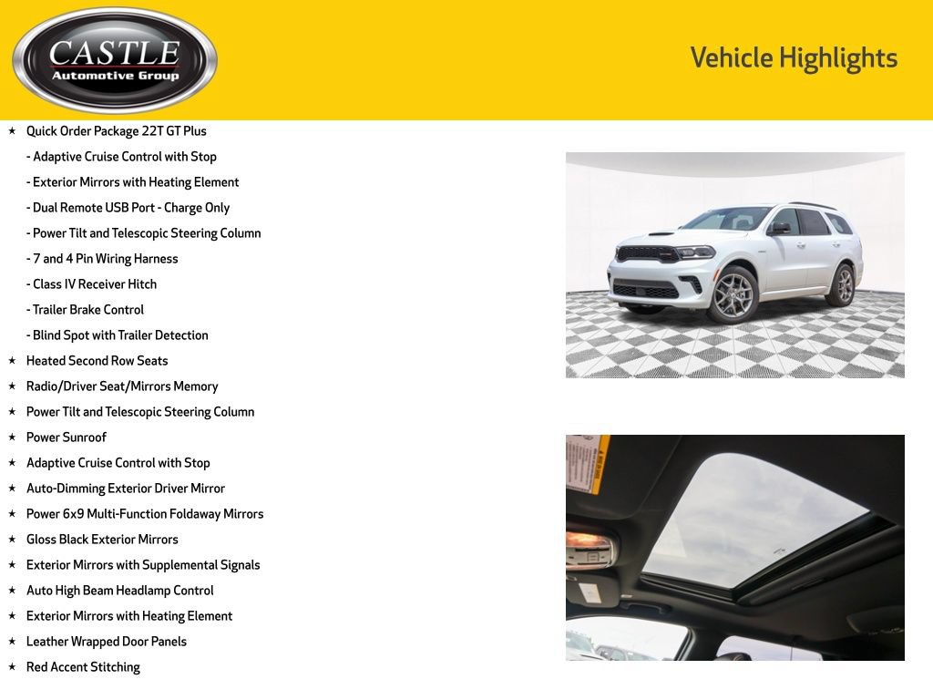 New 2026 Dodge Durango GT AWD/4WD image 7
