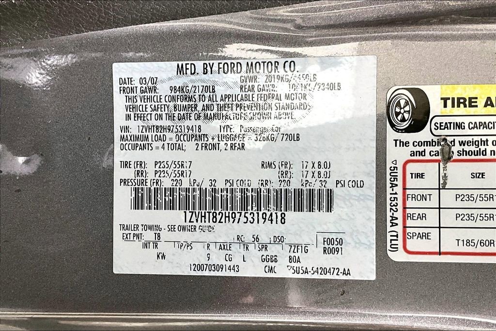 Used 2007 Ford Mustang GT Premium image 32