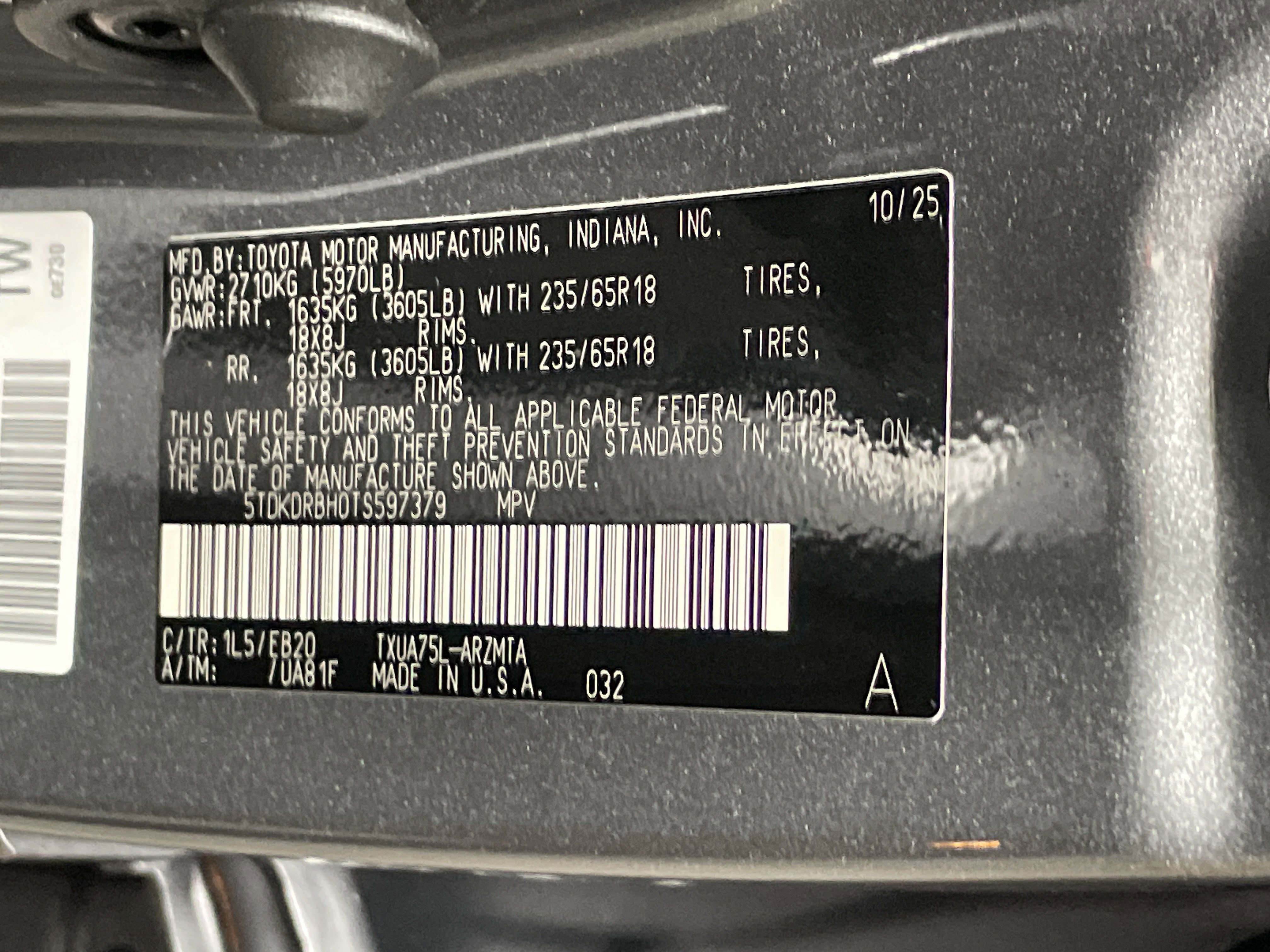 Used 2026 Toyota Highlander XLE image 36