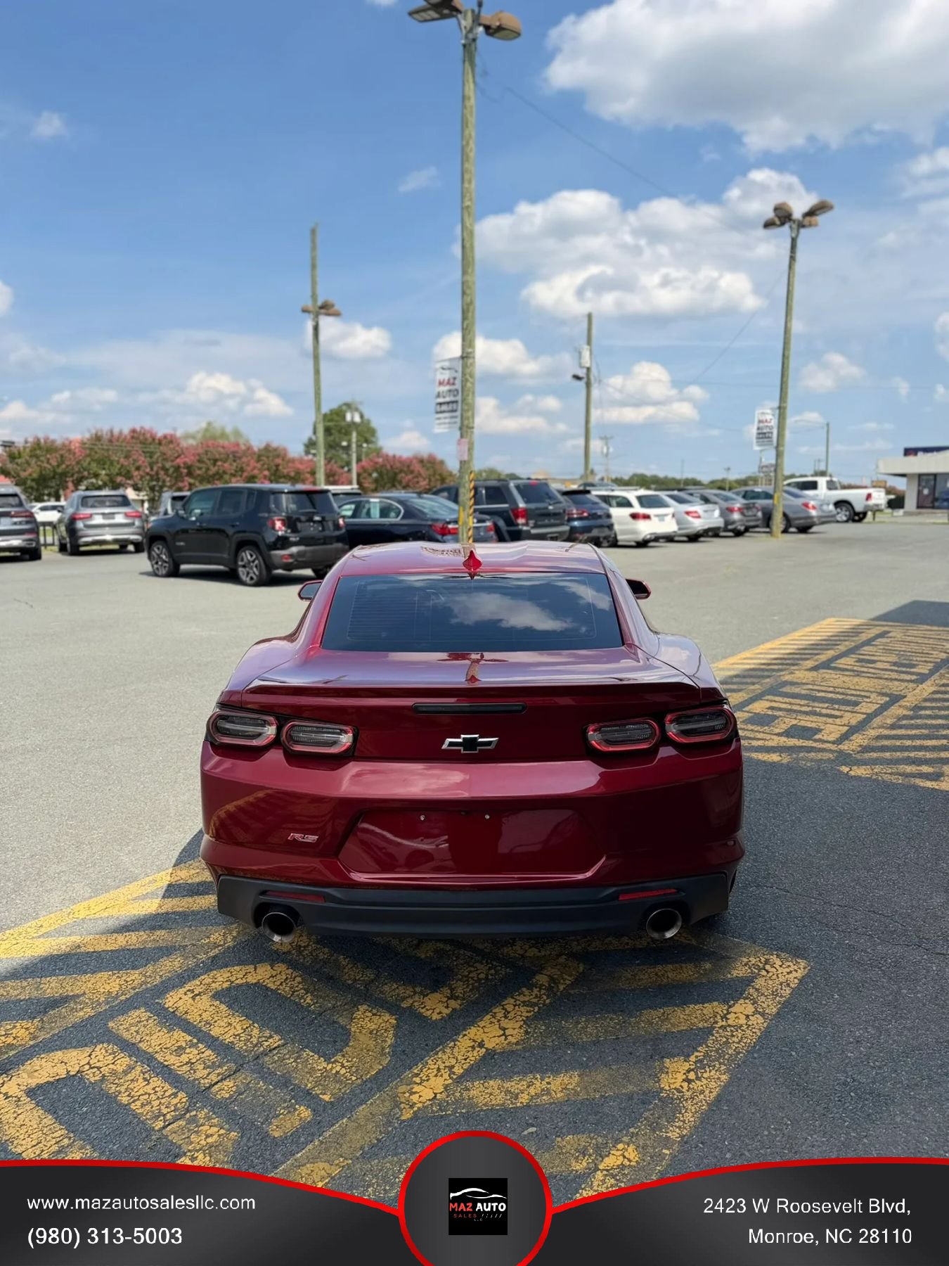 Used 2021 Chevrolet Camaro LT w/ RS Package RWD image 5