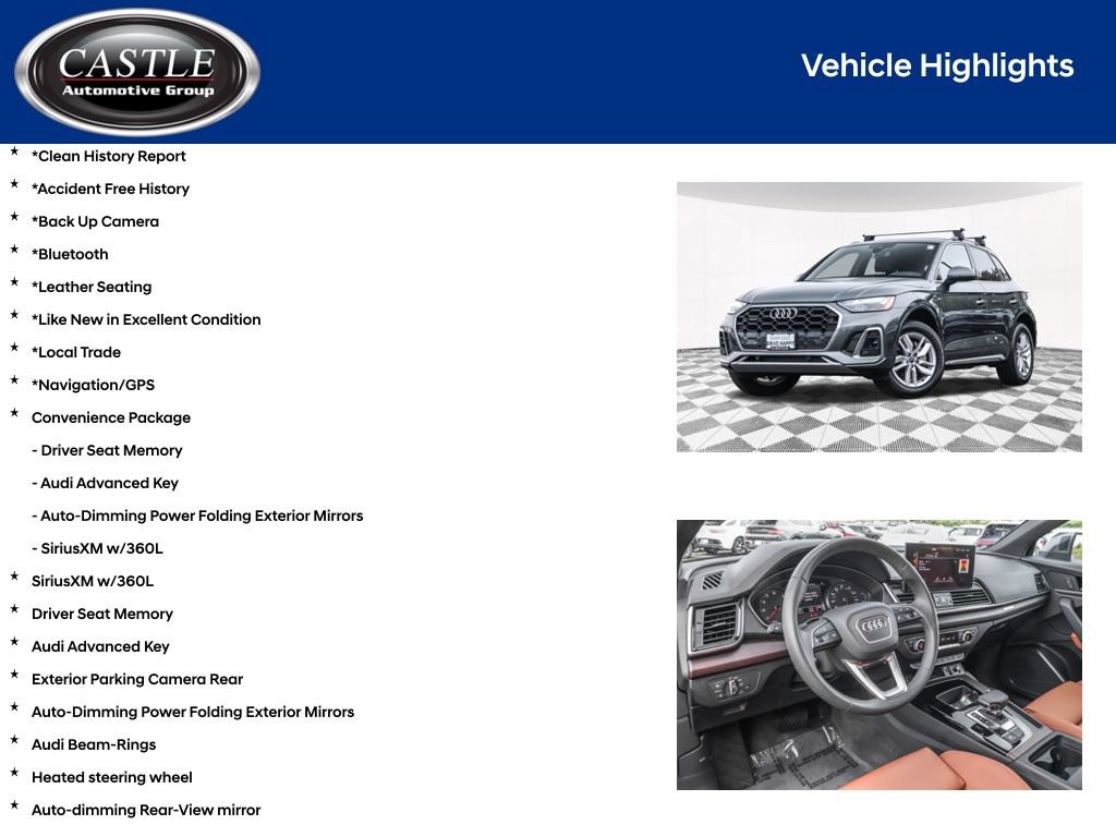 Used 2024 Audi Q5 2.0T Premium w/ Convenience Package AWD/4WD image 4