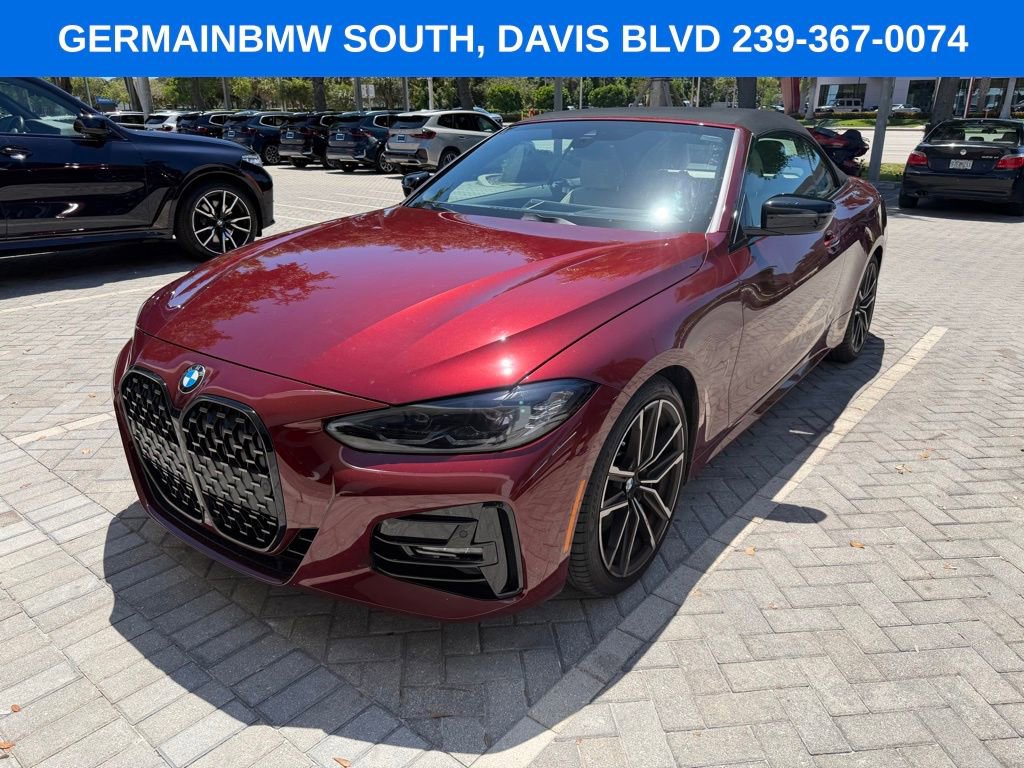 Certified 2024 BMW 430i Convertible w/ M Sport Package RWD image 17