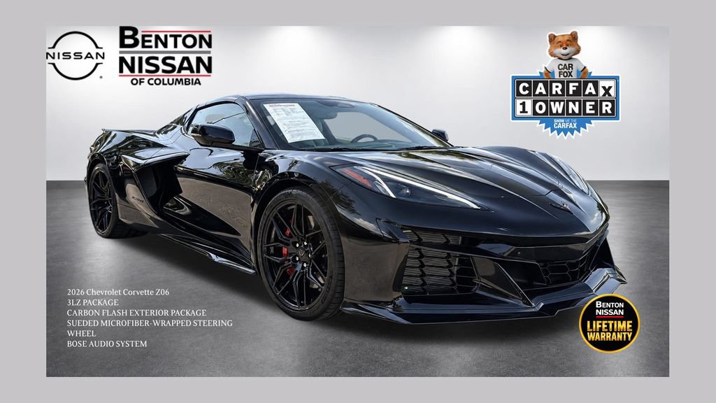 Used 2026 Chevrolet Corvette Z06 w/ Battery Protection Package