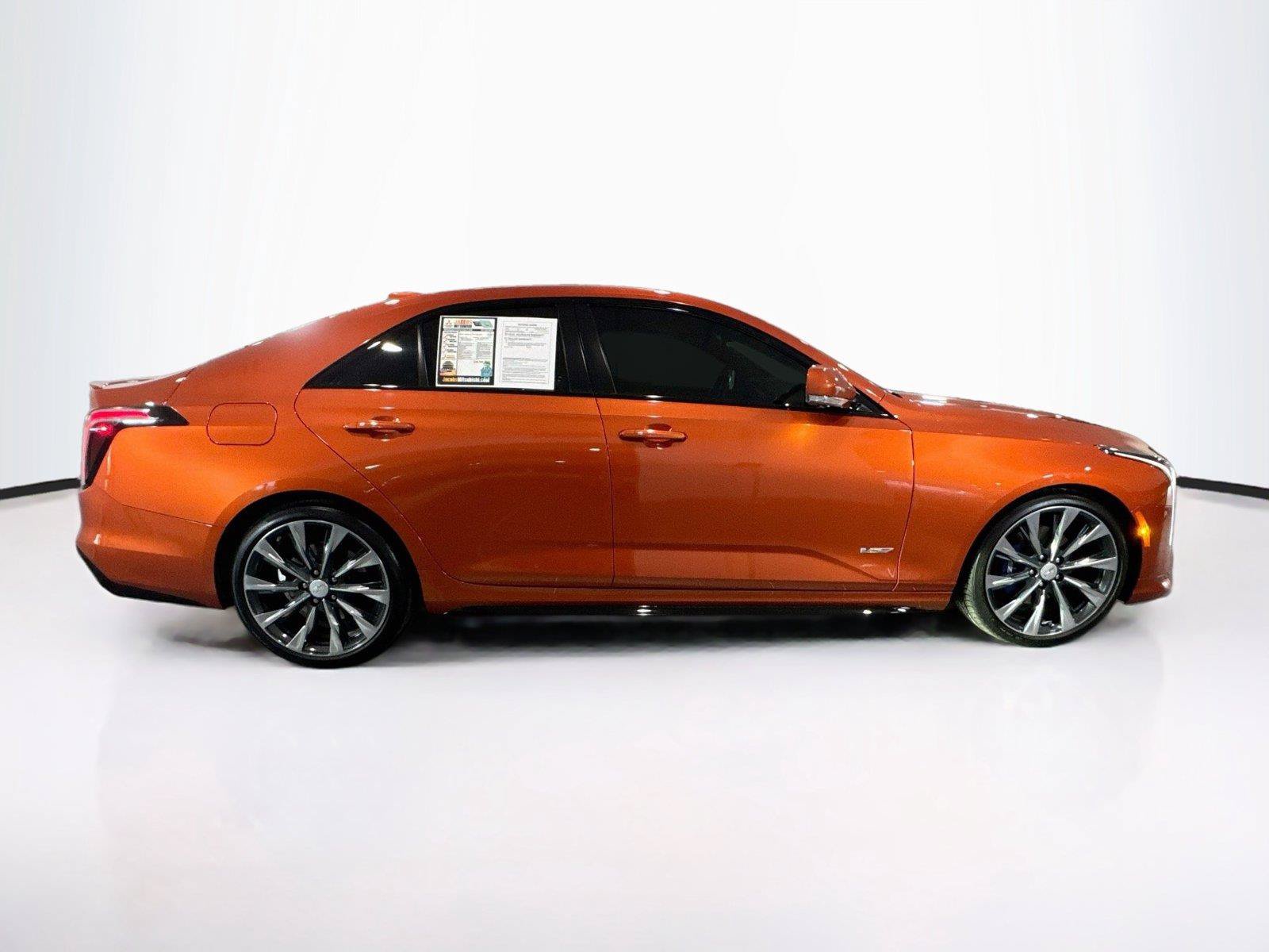 Used 2022 Cadillac CT4 V w/ Navigation Package RWD image 6