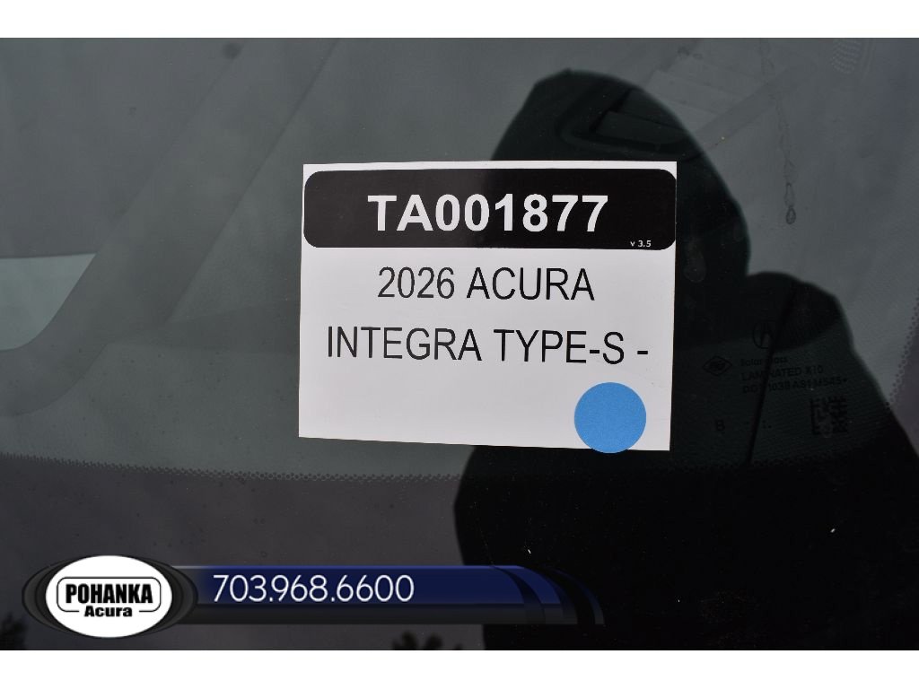 New 2026 Acura Integra Type S FWD image 32