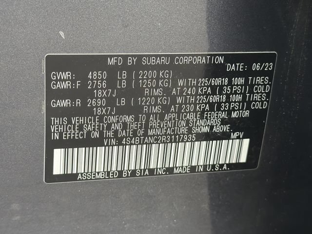 Used 2024 Subaru Outback Limited AWD/4WD image 30