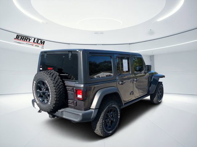 Used 2021 Jeep Wrangler Unlimited Willys image 4