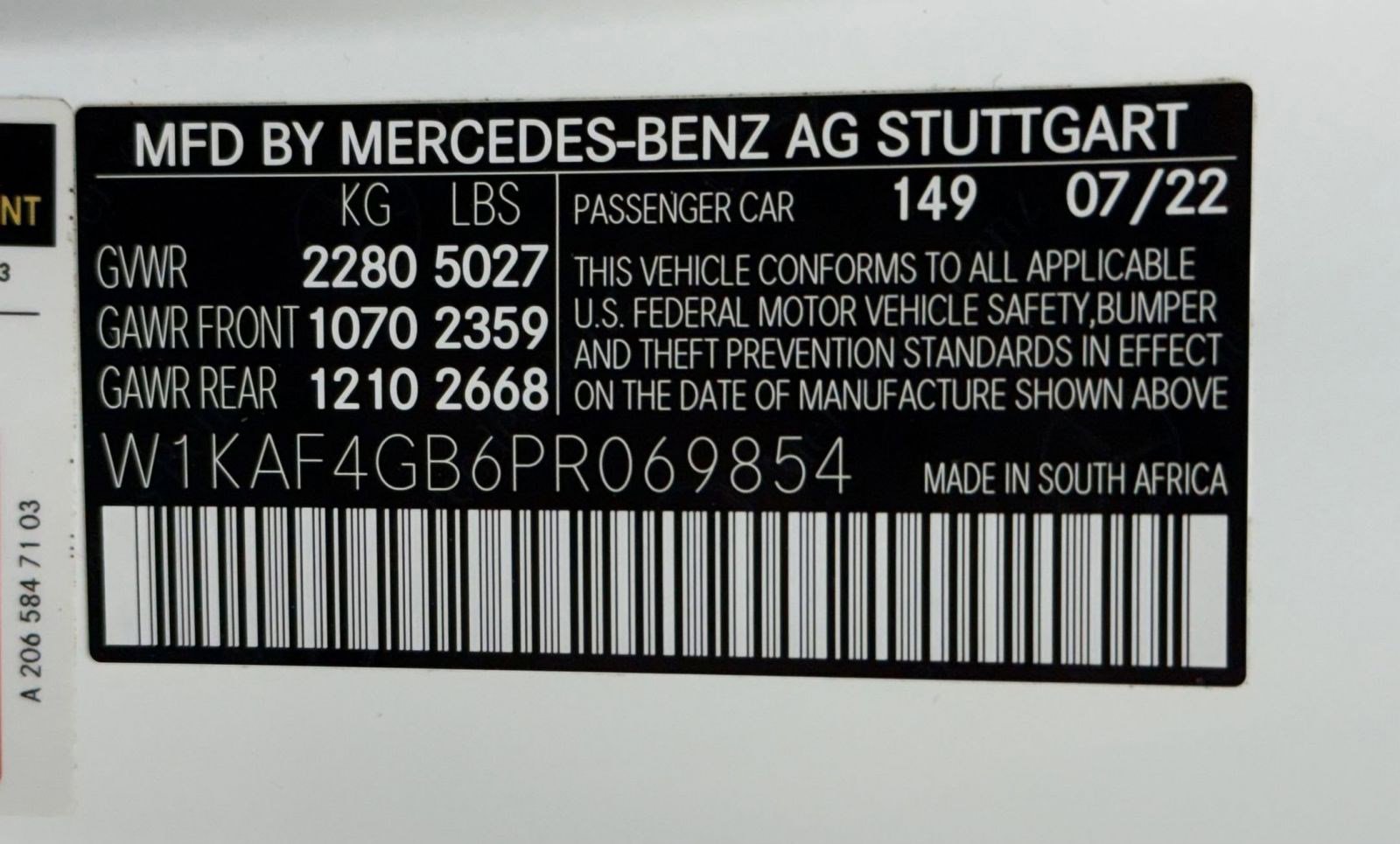 Certified 2023 Mercedes-Benz C 300 Sedan image 20