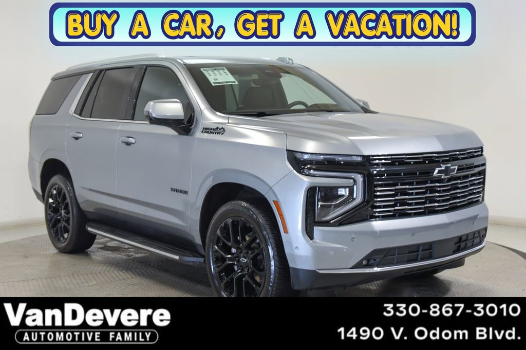 Used 2025 Chevrolet Tahoe High Country w/ Sun And Tow Package AWD/4WD image 1