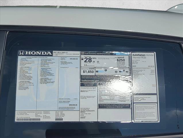 New 2027 Honda HR-V LX image 21