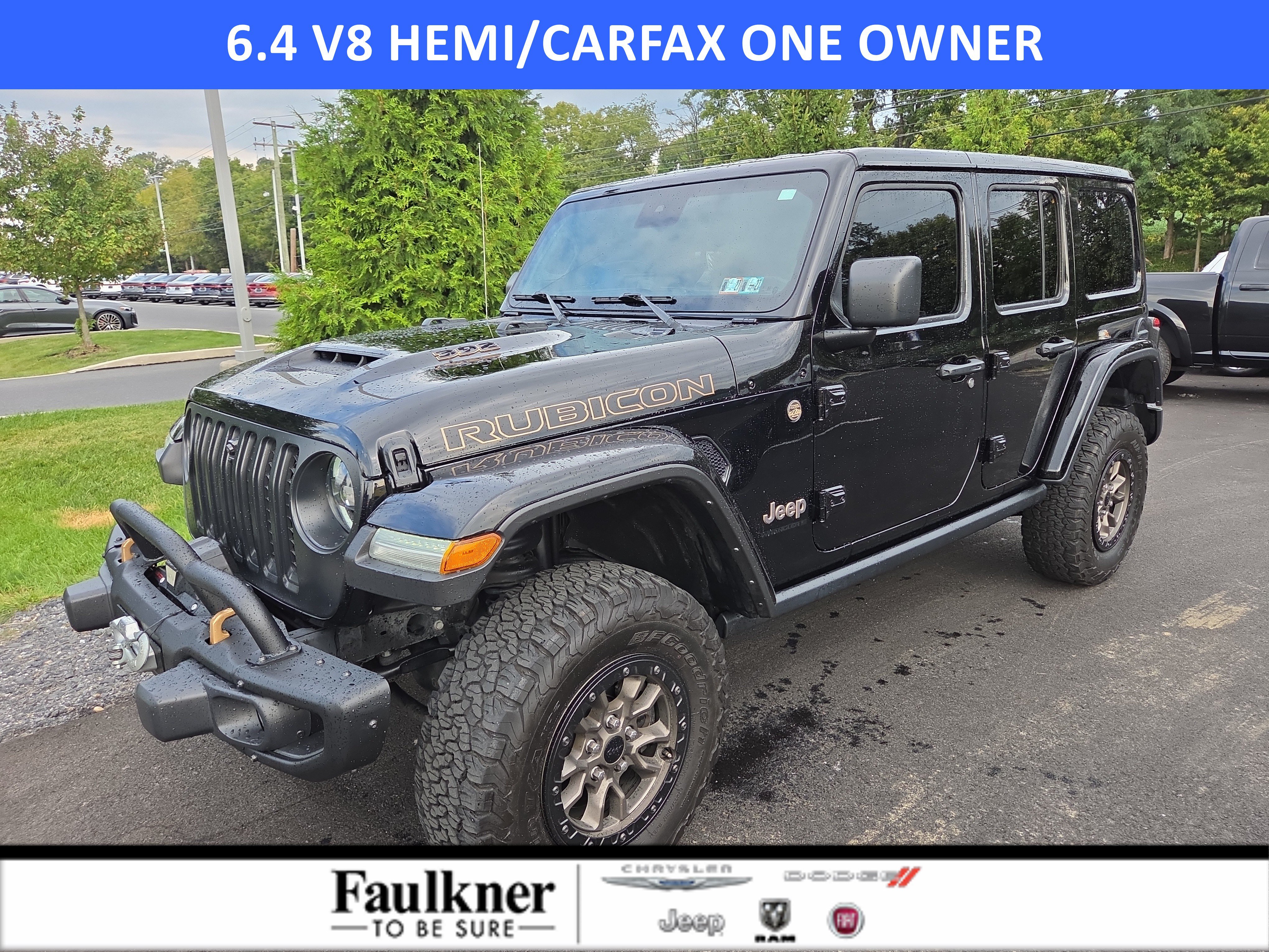 Certified 2023 Jeep Wrangler Unlimited Rubicon 392 w/ Trailer Tow Package