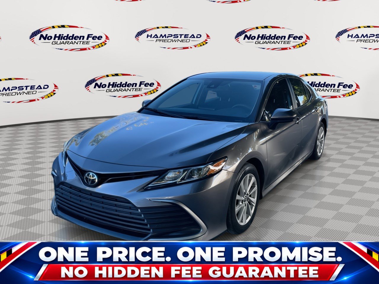Used 2021 Toyota Camry LE FWD image 1