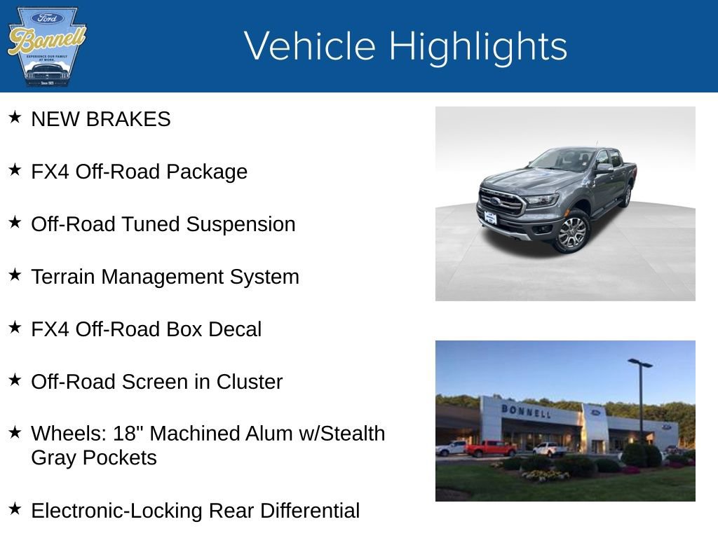 Used 2023 Ford Ranger Lariat w/ FX4 Off-Road Package image 5