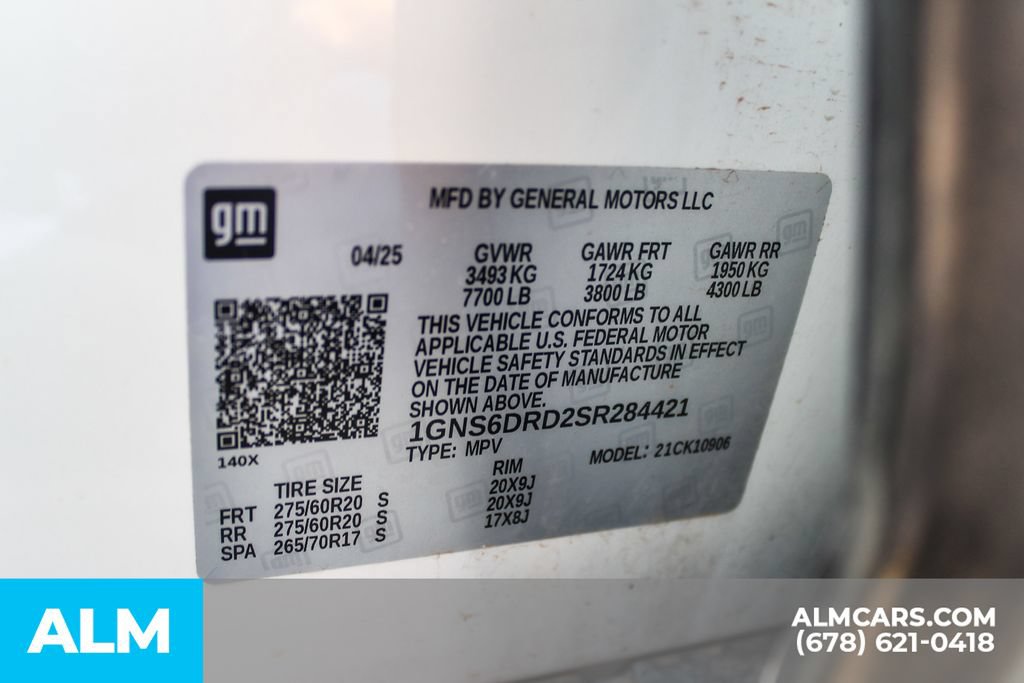 Used 2025 Chevrolet Suburban Z71 AWD/4WD image 44