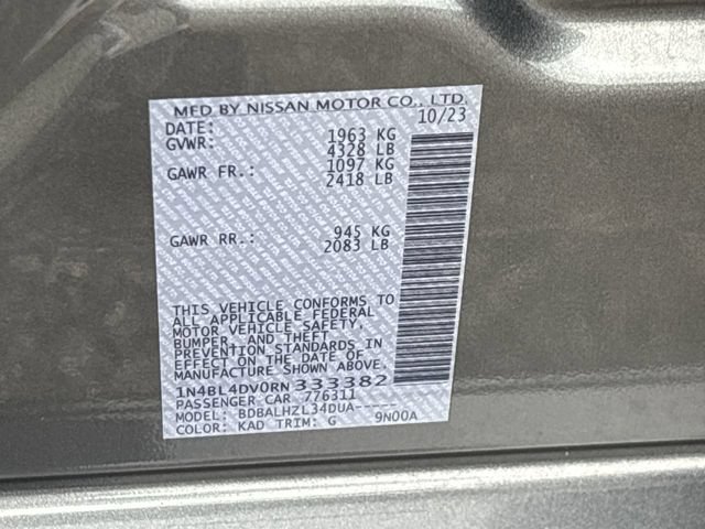 Used 2024 Nissan Altima 2.5 SV FWD image 28