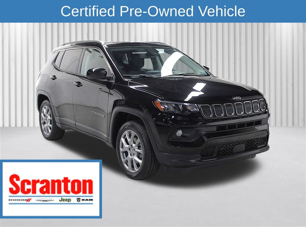 Certified 2022 Jeep Compass Latitude w/ Sun and Sound Group