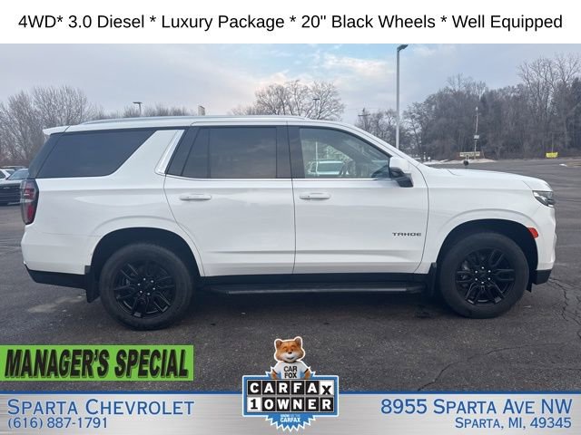 Used 2023 Chevrolet Tahoe LT w/ Luxury Package AWD/4WD image 2