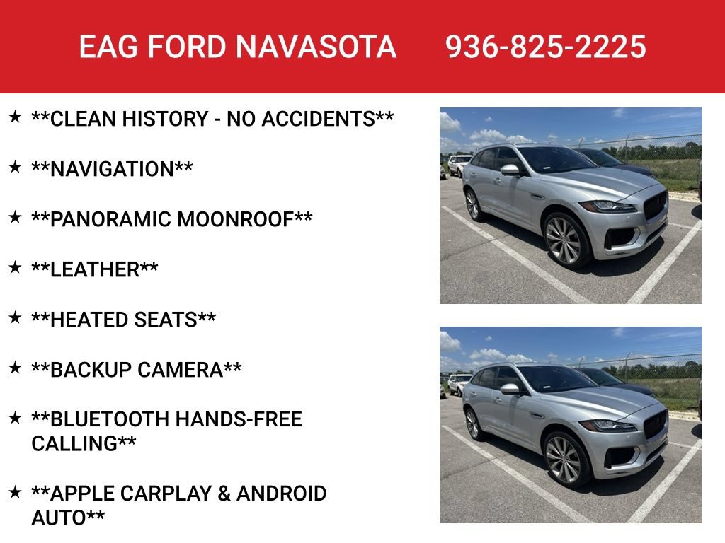 Used 2020 Jaguar F-PACE S AWD/4WD image 2